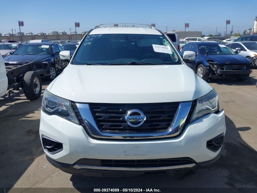 2017 Nissan Pathfinder S VIN: 5N1DR2MN0HC617736 Lot: 39374089