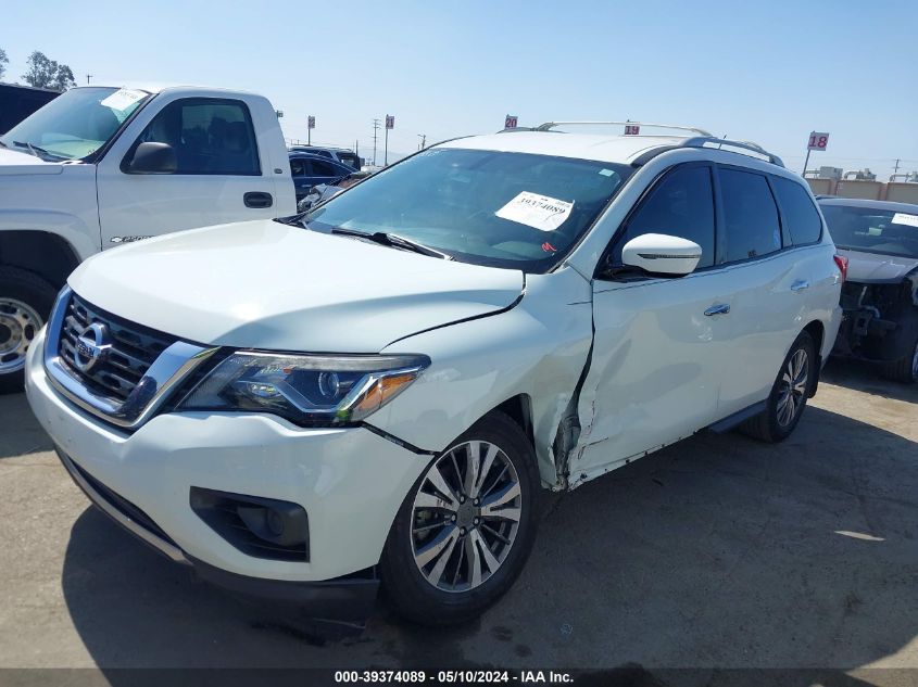 2017 Nissan Pathfinder S VIN: 5N1DR2MN0HC617736 Lot: 39374089