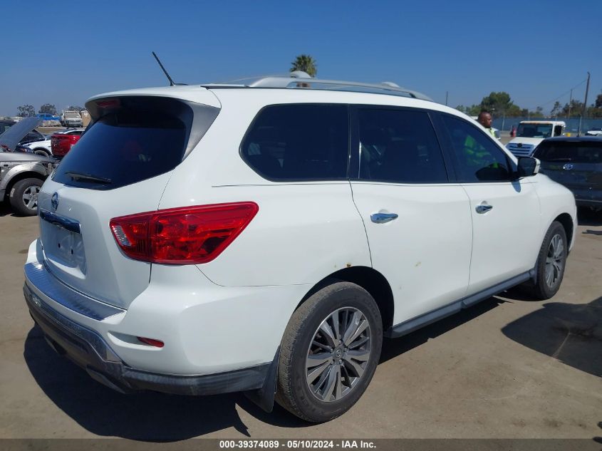 2017 Nissan Pathfinder S VIN: 5N1DR2MN0HC617736 Lot: 39374089