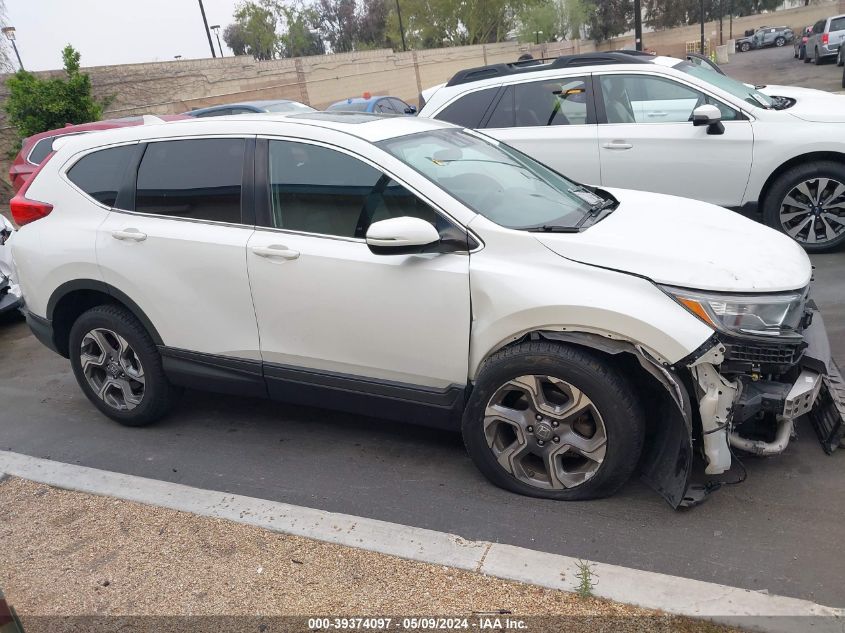 2018 Honda Cr-V Ex VIN: 2HKRW1H59JH505776 Lot: 39374097