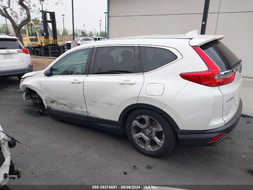 2018 Honda Cr-V Ex VIN: 2HKRW1H59JH505776 Lot: 39374097