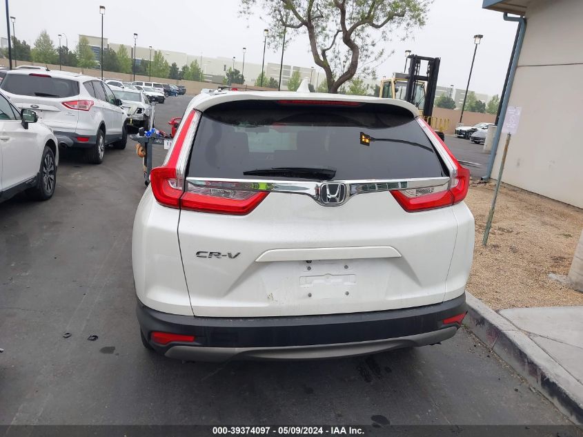 2018 Honda Cr-V Ex VIN: 2HKRW1H59JH505776 Lot: 39374097