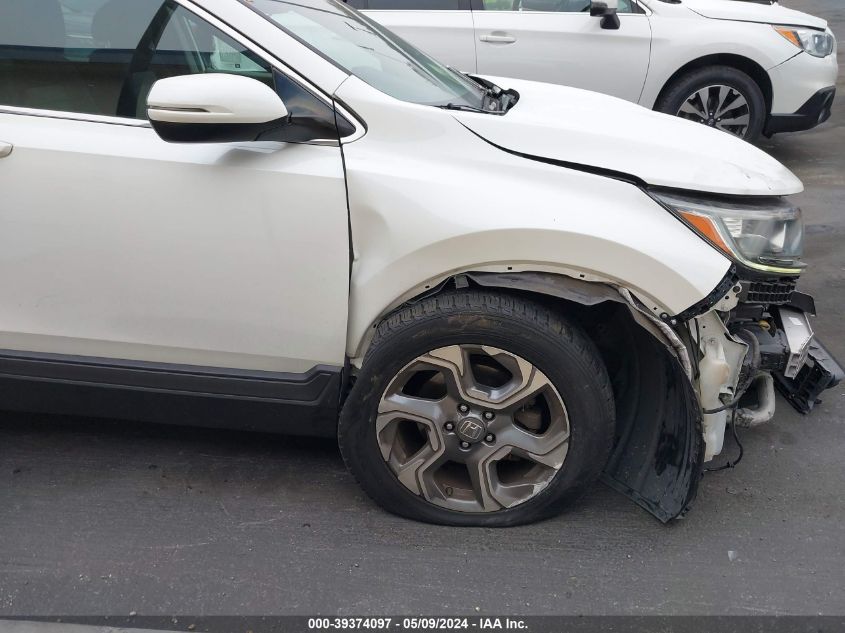 2018 Honda Cr-V Ex VIN: 2HKRW1H59JH505776 Lot: 39374097