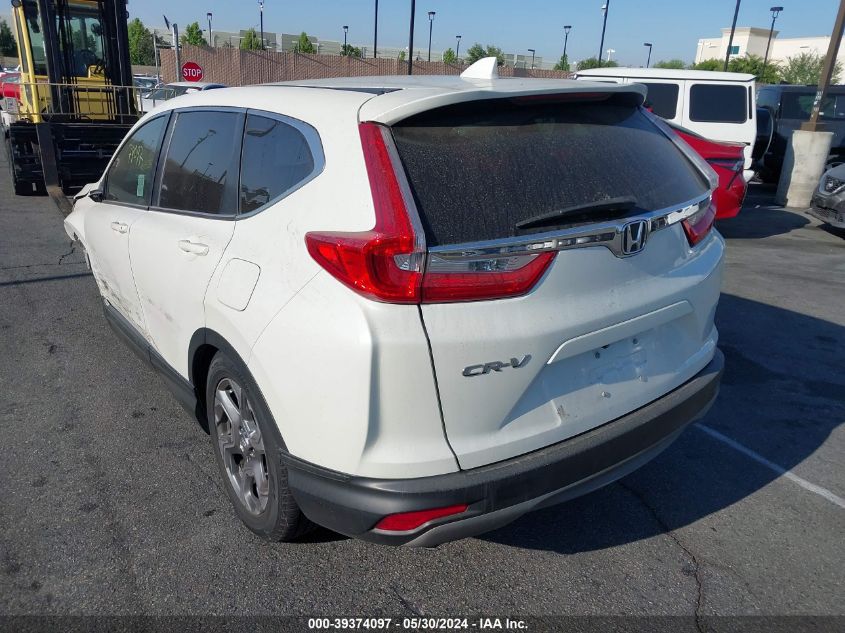 2018 Honda Cr-V Ex VIN: 2HKRW1H59JH505776 Lot: 39374097