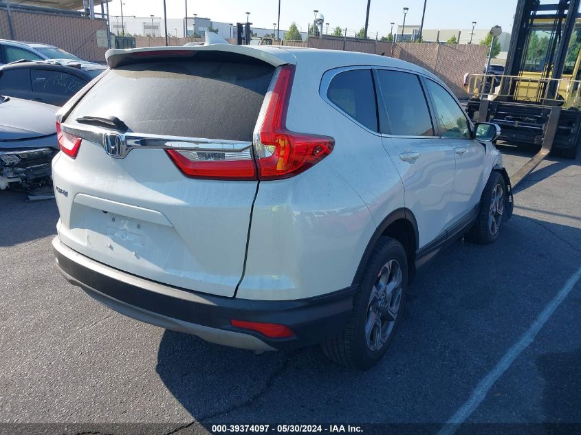 2018 Honda Cr-V Ex VIN: 2HKRW1H59JH505776 Lot: 39374097