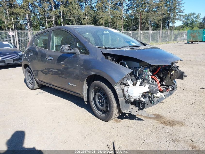 2016 Nissan Leaf S VIN: 1N4AZ0CPXGC302333 Lot: 39374104