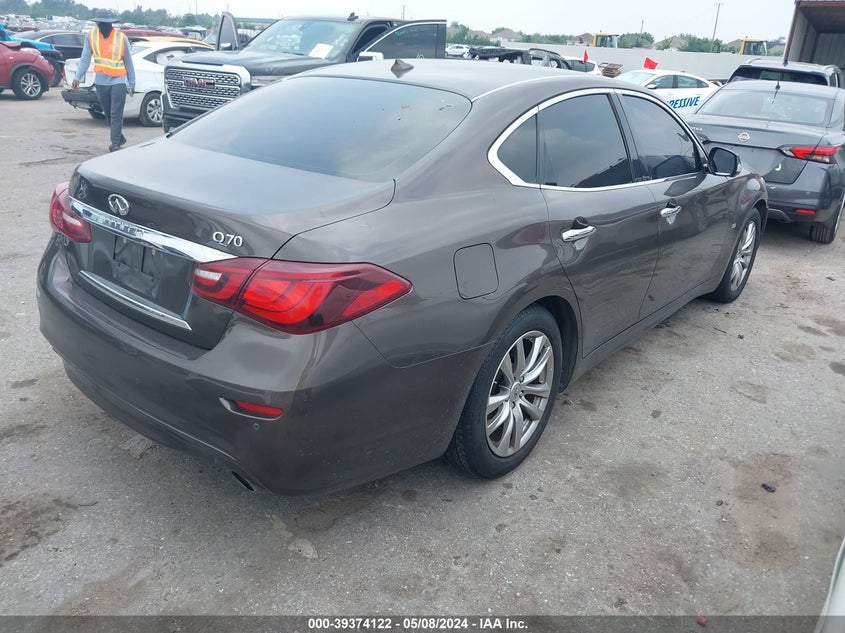 2017 Infiniti Q70 3.7 VIN: JN1BY1AP5HM740959 Lot: 39374122
