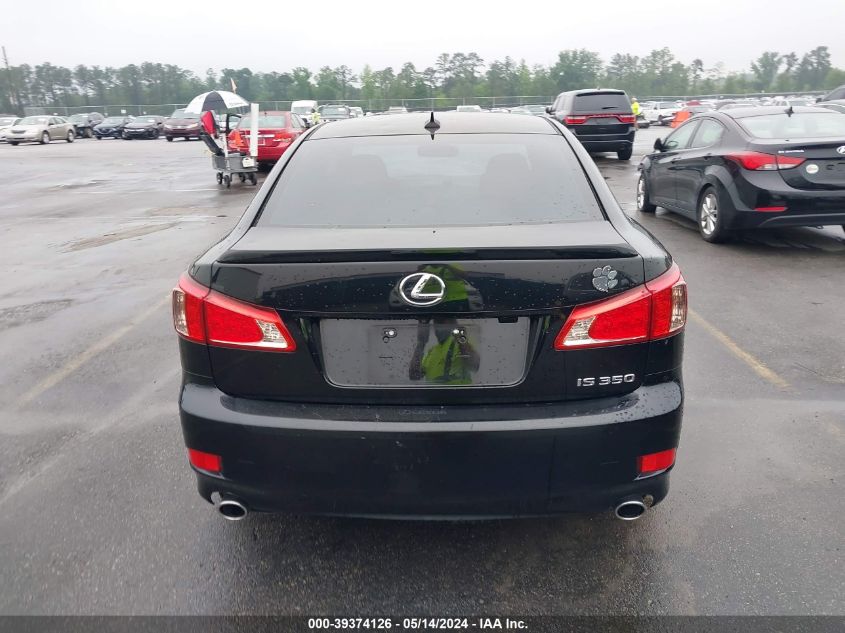 2011 Lexus Is 350 VIN: JTHBE5C24B5026383 Lot: 39374126