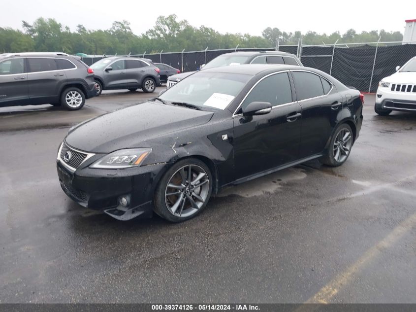 2011 Lexus Is 350 VIN: JTHBE5C24B5026383 Lot: 39374126