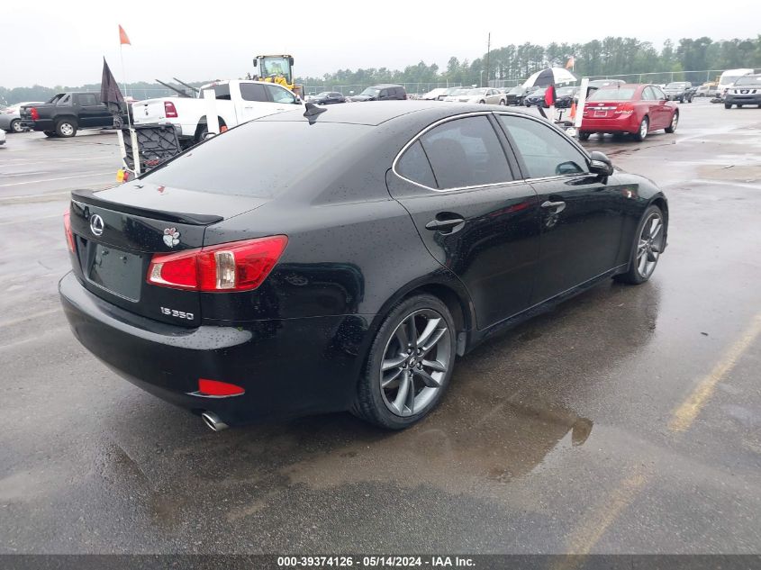 2011 Lexus Is 350 VIN: JTHBE5C24B5026383 Lot: 39374126