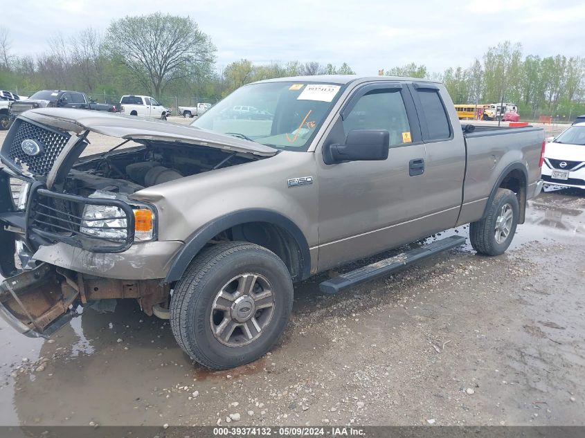 2005 Ford F-150 Stx/Xl/Xlt VIN: 1FTRX14W65FA20281 Lot: 39374132