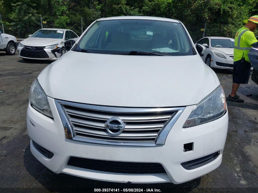 2015 Nissan Sentra Fe+ S/S/Sl/Sr/Sv VIN: 3N1AB7AP0FY226298 Lot: 39374141