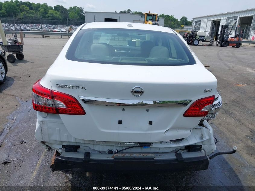 2015 Nissan Sentra Fe+ S/S/Sl/Sr/Sv VIN: 3N1AB7AP0FY226298 Lot: 39374141