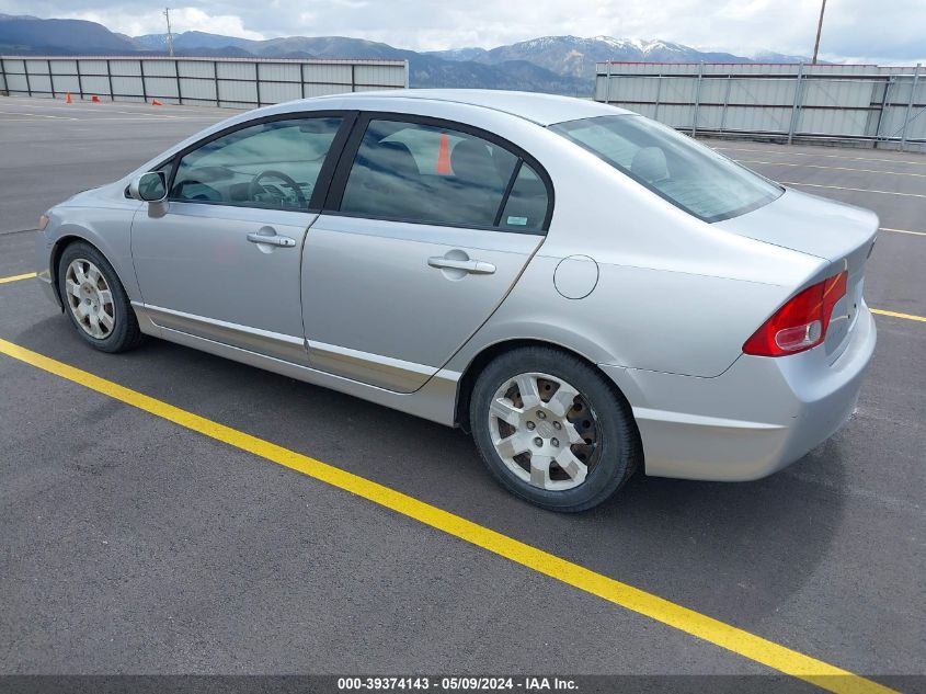 2008 Honda Civic Lx VIN: 1HGFA16528L053438 Lot: 39374143