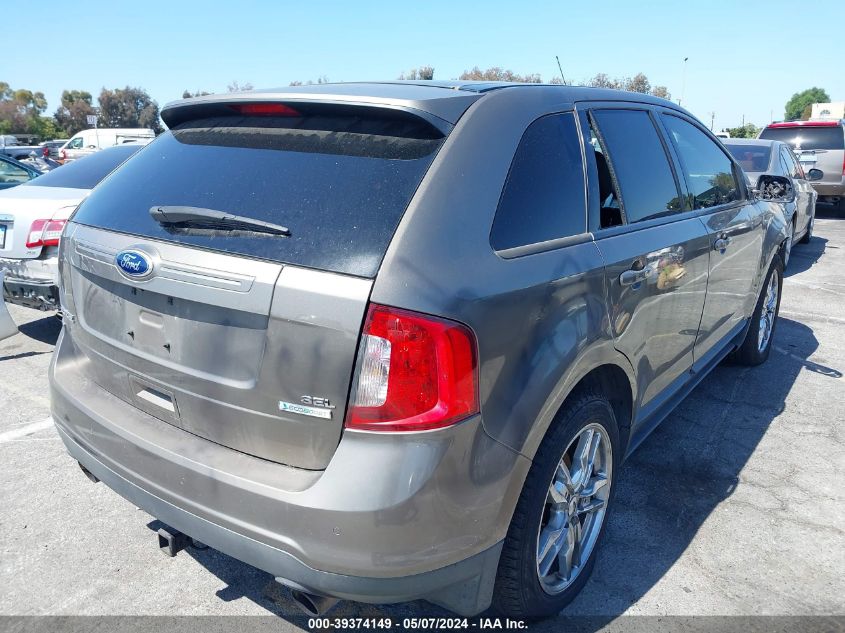 2012 Ford Edge Sel VIN: 2FMDK3J93CBA92519 Lot: 39374149