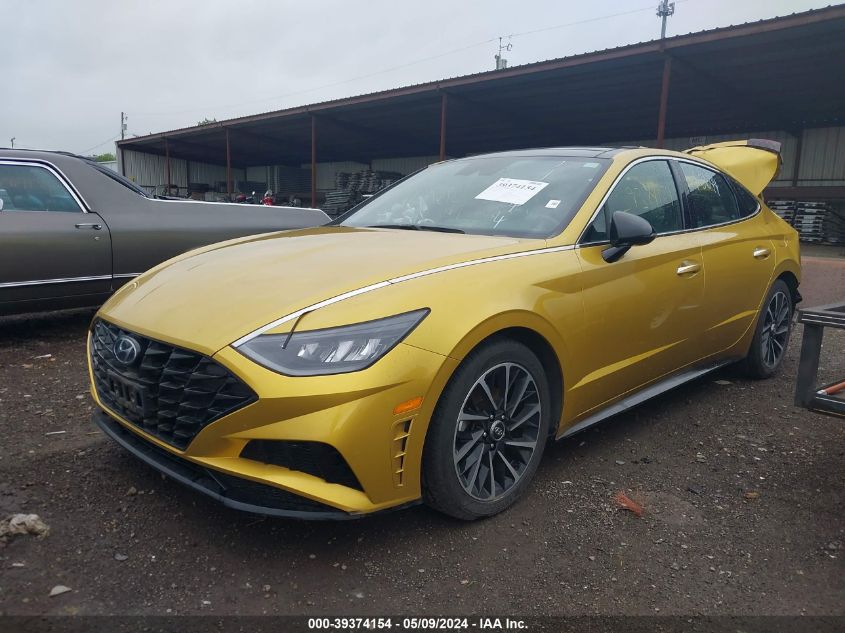 2020 Hyundai Sonata Sel Plus VIN: 5NPEJ4J27LH011644 Lot: 39374154