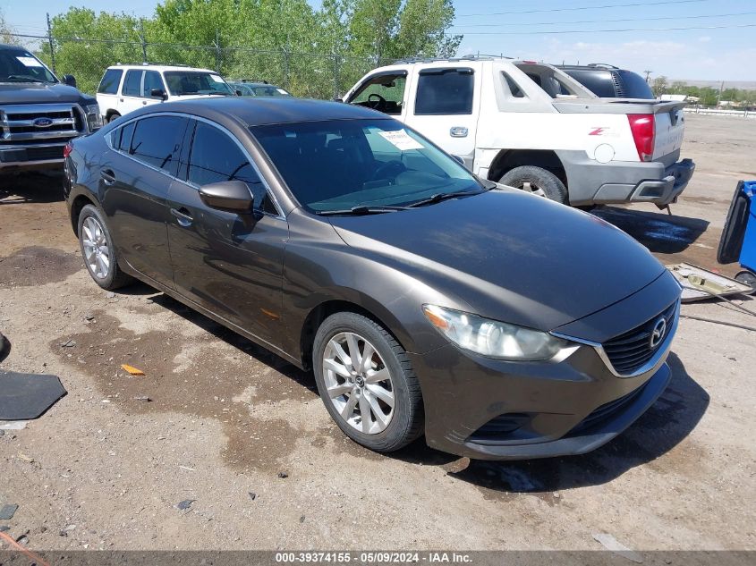 2016 Mazda Mazda6 I Sport VIN: JM1GJ1U5XG1444028 Lot: 39374155