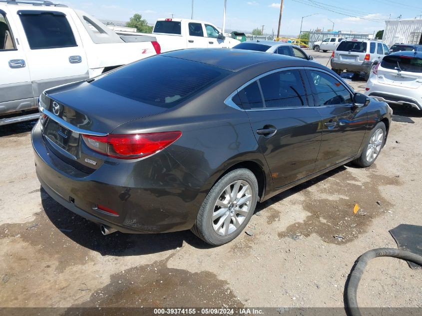 2016 Mazda Mazda6 I Sport VIN: JM1GJ1U5XG1444028 Lot: 39374155