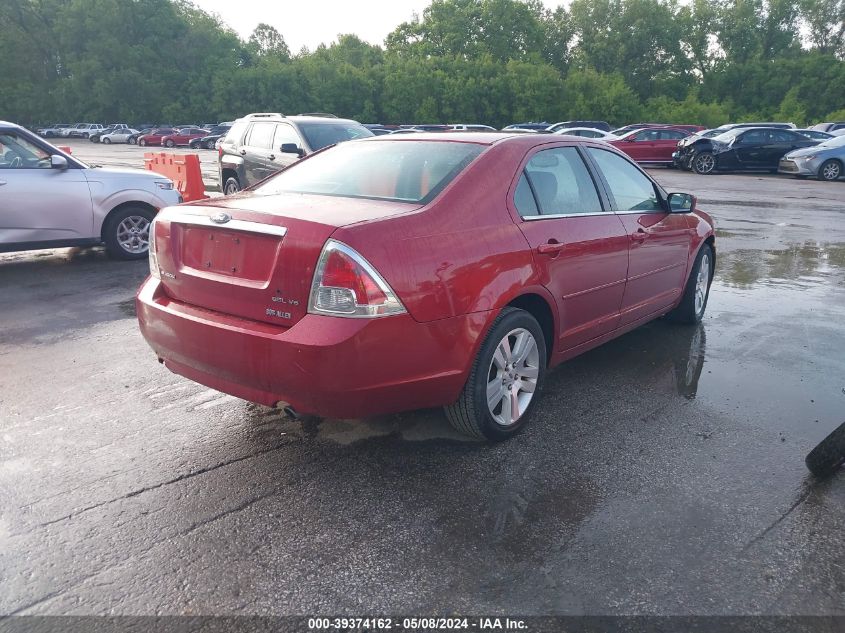 2007 Ford Fusion Sel VIN: 3FAHP08137R122637 Lot: 39374162