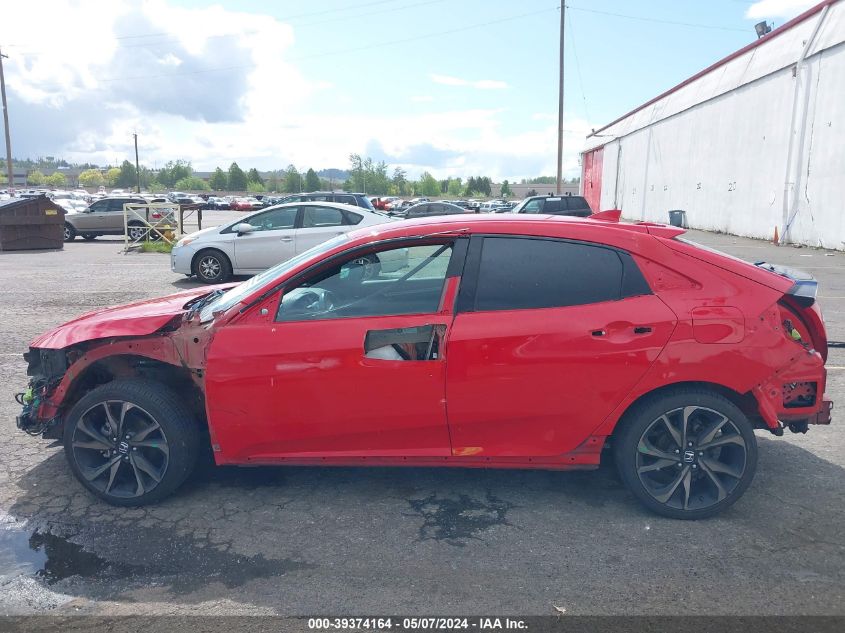 2019 HONDA CIVIC SPORT - SHHFK7H45KU406718