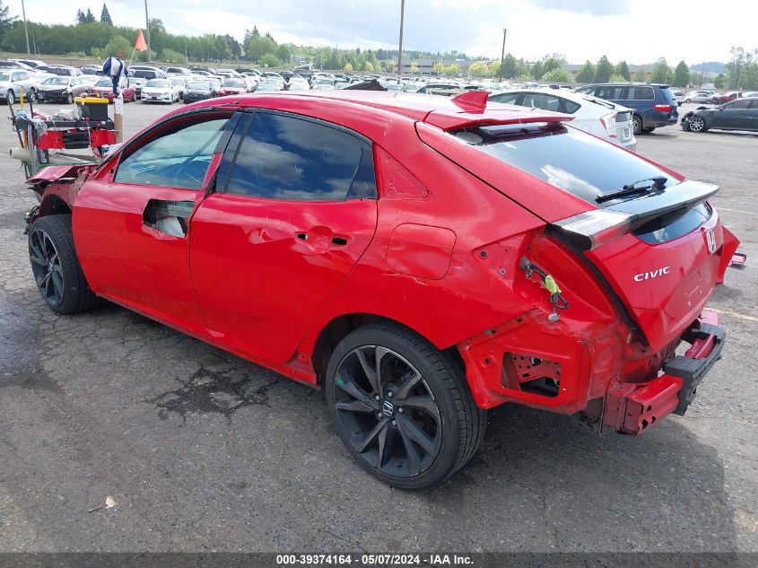 2019 HONDA CIVIC SPORT - SHHFK7H45KU406718
