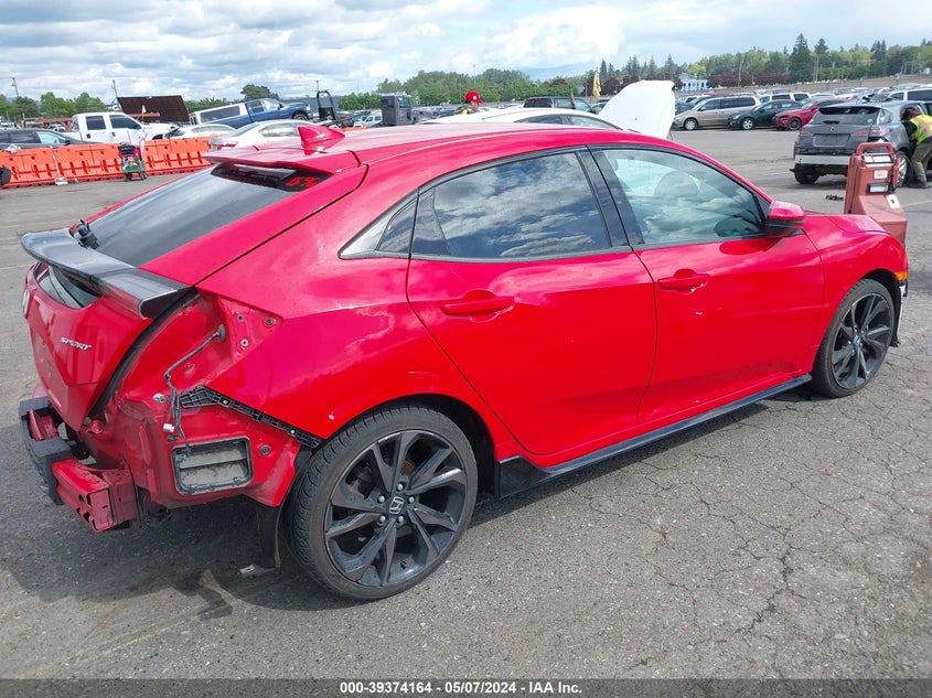 2019 HONDA CIVIC SPORT - SHHFK7H45KU406718