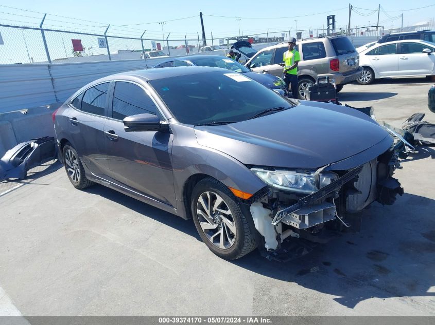 2017 Honda Civic Ex VIN: 2HGFC2F79HH550243 Lot: 39374170