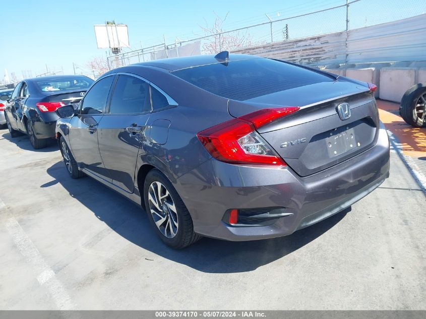 2017 Honda Civic Ex VIN: 2HGFC2F79HH550243 Lot: 39374170