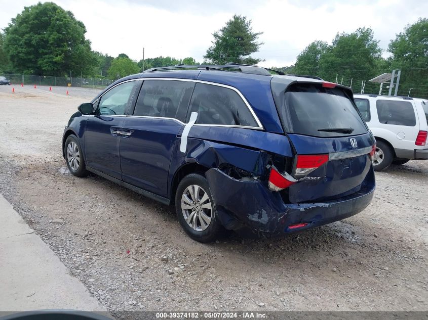 2015 Honda Odyssey Ex-L VIN: 5FNRL5H68FB102001 Lot: 39374182