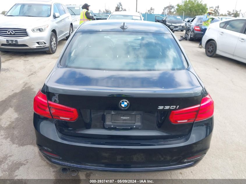 2018 BMW 330I VIN: WBA8B9C59JEE82612 Lot: 39374187