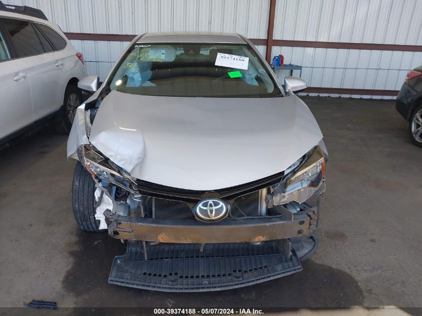 2018 Toyota Corolla Le VIN: 2T1BURHE1JC035428 Lot: 39374188