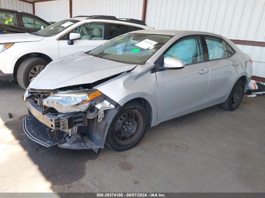 2018 Toyota Corolla Le VIN: 2T1BURHE1JC035428 Lot: 39374188