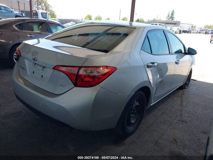 2018 Toyota Corolla Le VIN: 2T1BURHE1JC035428 Lot: 39374188