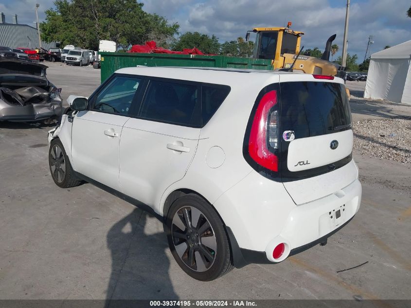 2015 Kia Soul ! VIN: KNDJX3A58F7196832 Lot: 39374195