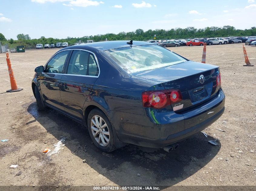 2010 Volkswagen Jetta Se VIN: 3VWRZ7AJ1AM007709 Lot: 39374219