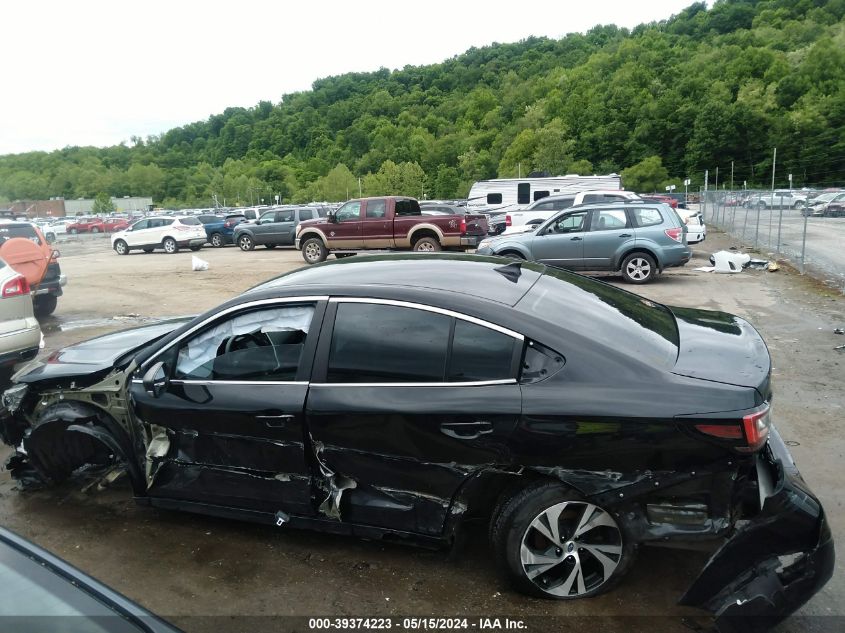 2021 Subaru Legacy VIN: 4S3BWAB6XM3017374 Lot: 39374223