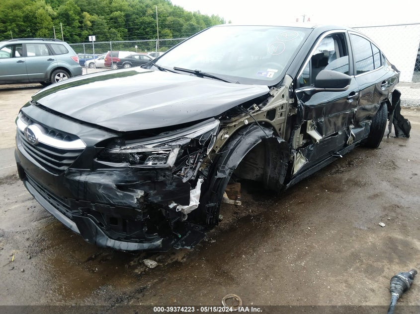 2021 SUBARU LEGACY 2.5L H4 FI DOHC 16V (VIN: 4S3BWAB6XM3017374