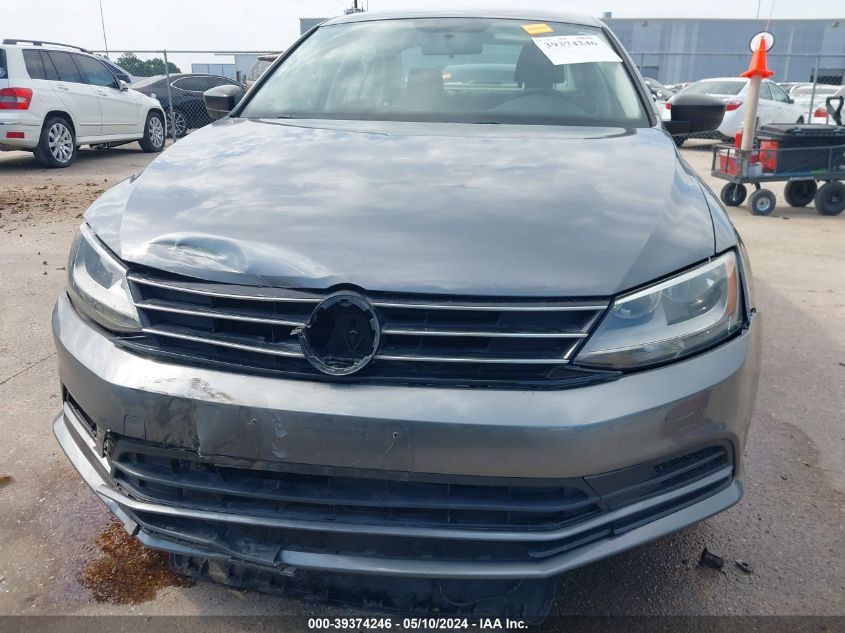 2015 Volkswagen Jetta 2.0L S VIN: 3VW2K7AJ9FM351785 Lot: 39374246