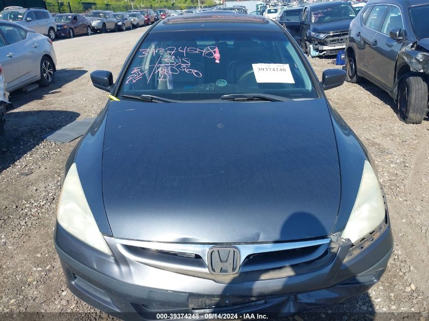 2007 Honda Accord Ex VIN: 1HGCM66557A045268 Lot: 39374248