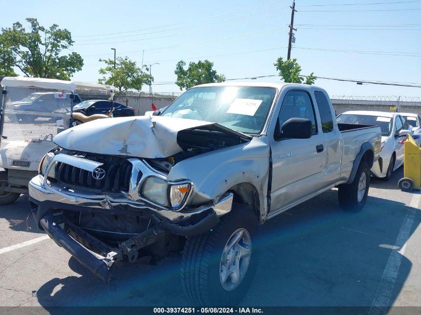 2001 Toyota Tacoma Base V6 VIN: 5TEWN72N01Z813028 Lot: 39374251