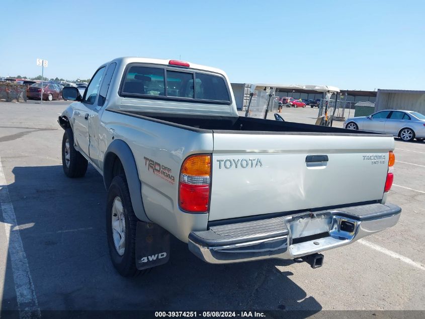 2001 Toyota Tacoma Base V6 VIN: 5TEWN72N01Z813028 Lot: 39374251