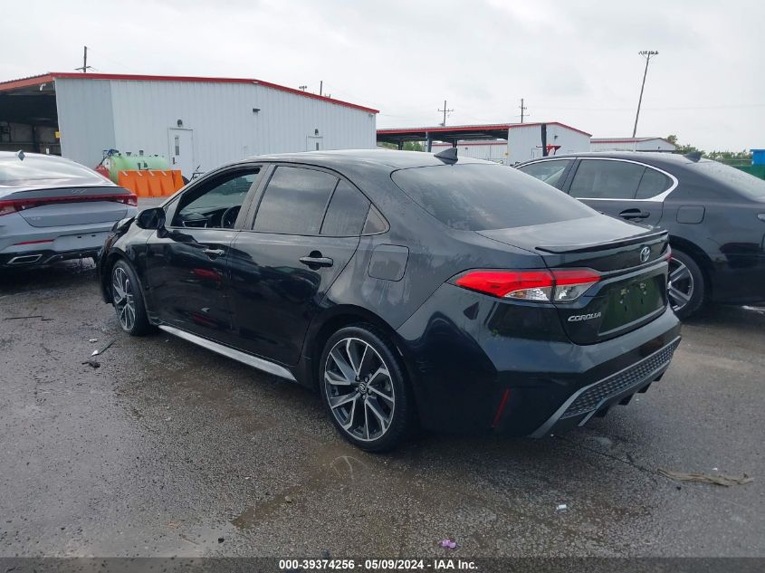 2020 Toyota Corolla Se VIN: 5YFS4RCE8LP045805 Lot: 39374256