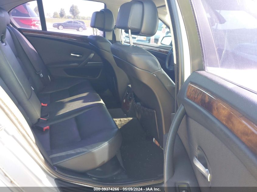 2010 BMW 528I VIN: WBANU5C54AC365289 Lot: 39374266