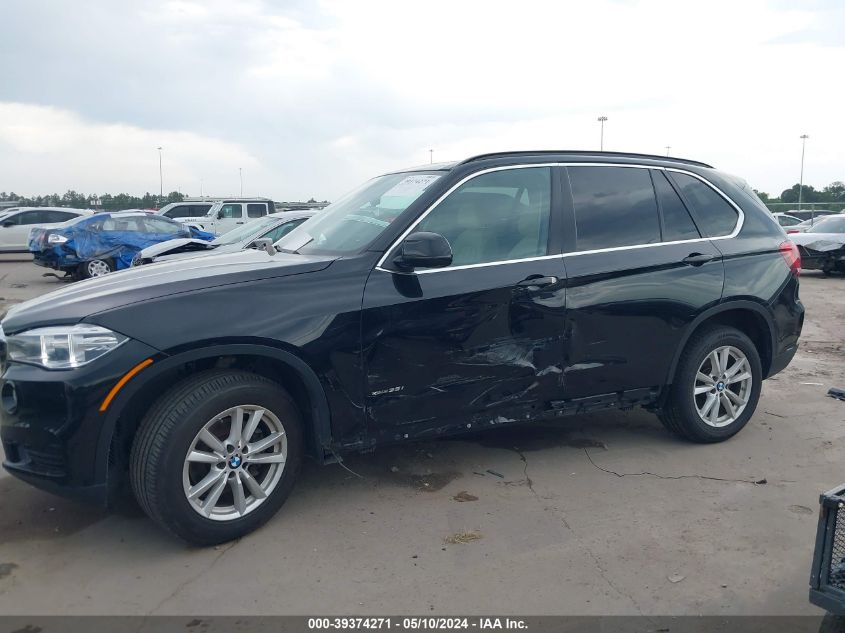 2015 BMW X5 xDrive35I VIN: 5UXKR0C54F0K70460 Lot: 39374271