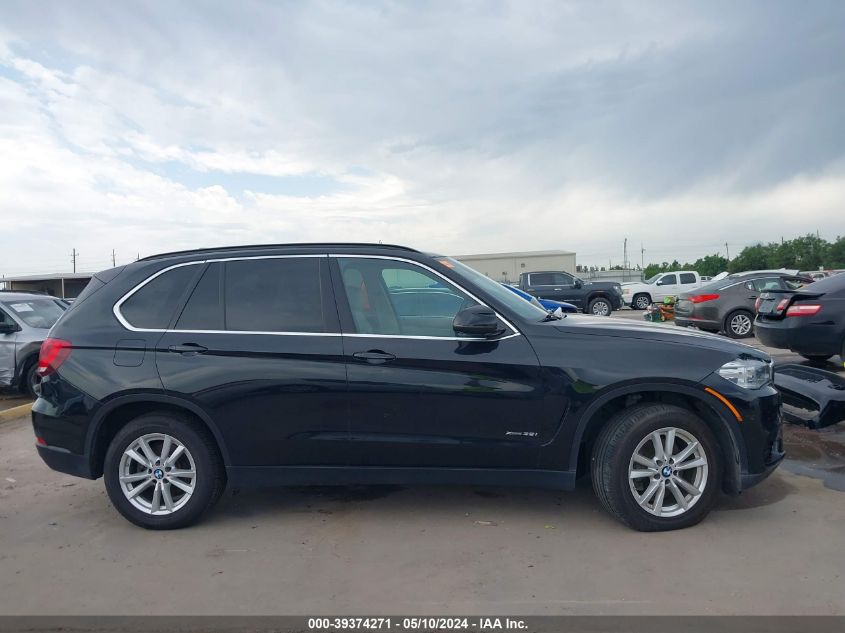 2015 BMW X5 xDrive35I VIN: 5UXKR0C54F0K70460 Lot: 39374271