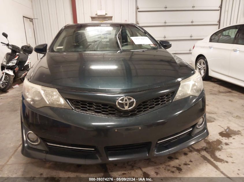 2014 Toyota Camry Se VIN: 4T1BF1FK1EU398675 Lot: 39374276