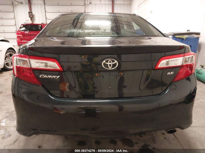 2014 Toyota Camry Se VIN: 4T1BF1FK1EU398675 Lot: 39374276