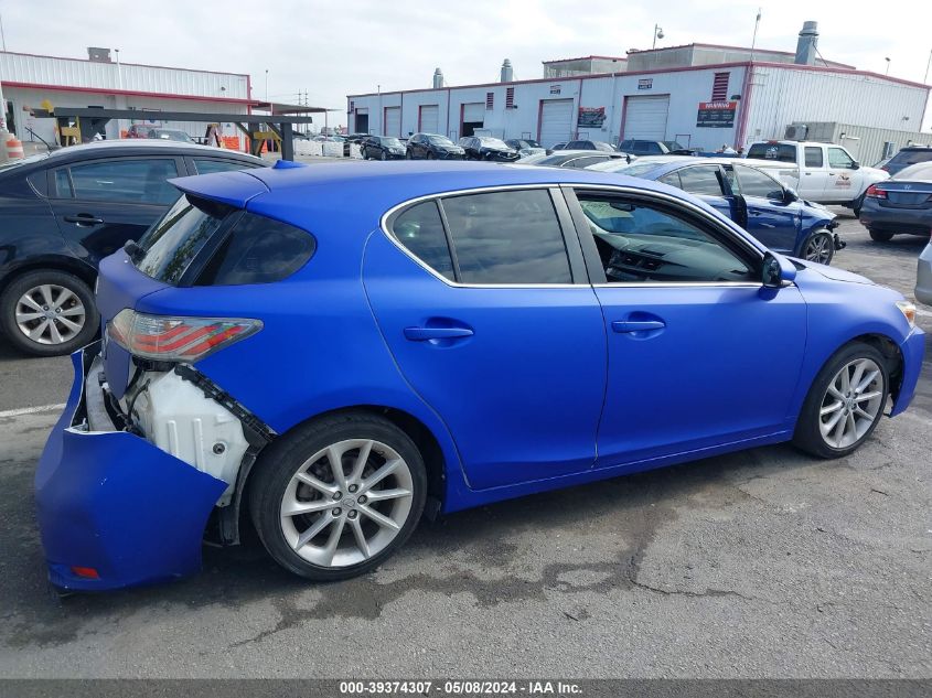 2013 Lexus Ct 200H VIN: JTHKD5BH0D2141334 Lot: 39374307