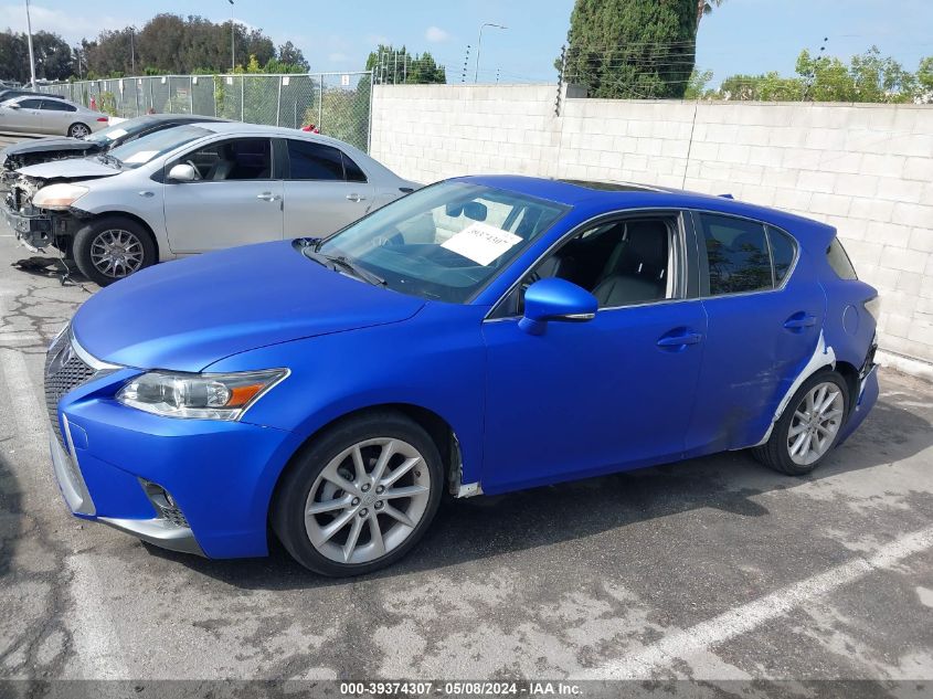 2013 Lexus Ct 200H VIN: JTHKD5BH0D2141334 Lot: 39374307