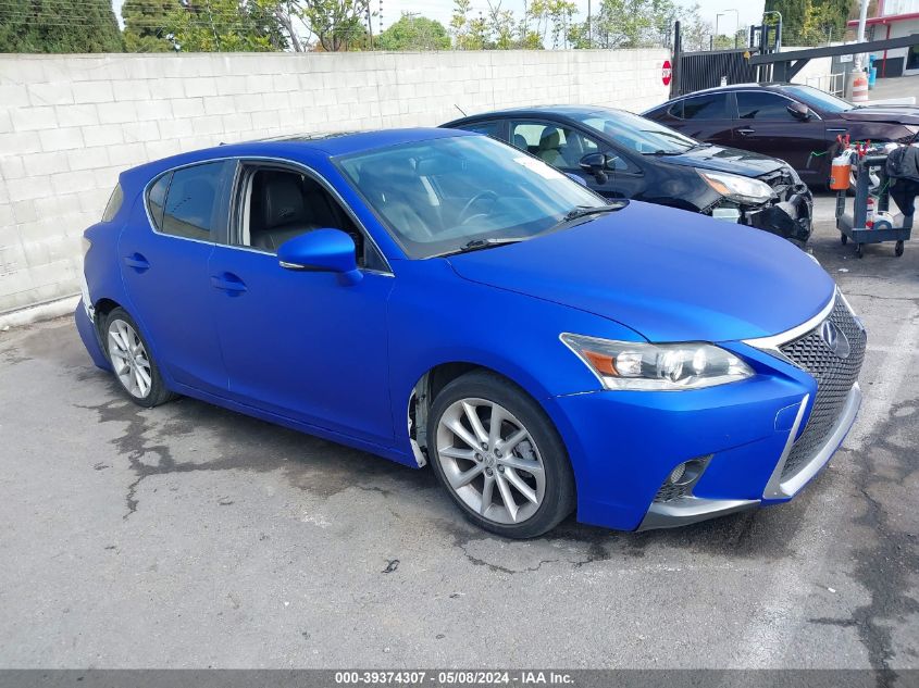 2013 Lexus Ct 200H VIN: JTHKD5BH0D2141334 Lot: 39374307